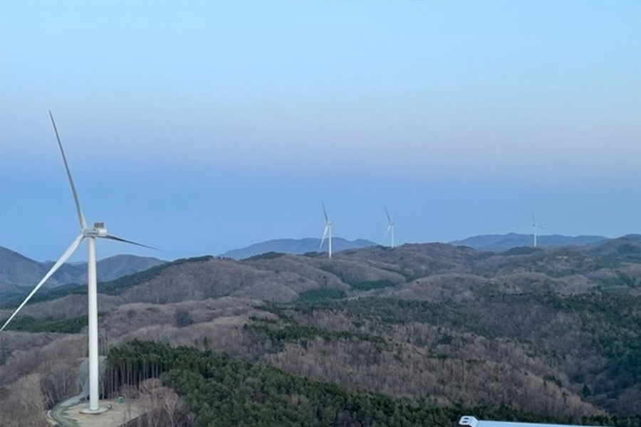 風力発電所（田人・三大明神・神楽山）