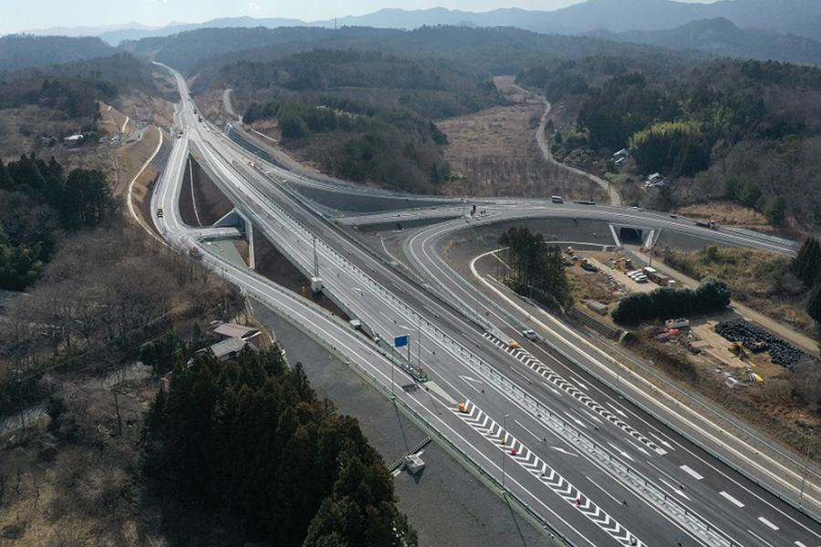 常磐自動車道 大熊IC